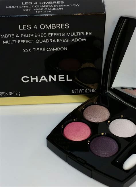 chanel les 4 ombres tisse cambon swatches